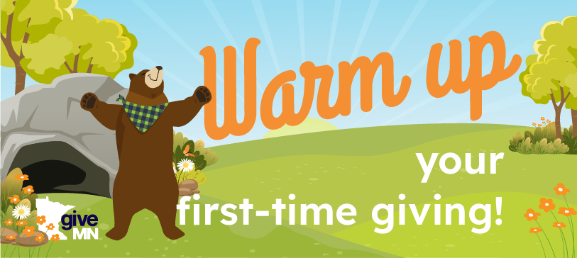 Warm up your first-time giving!